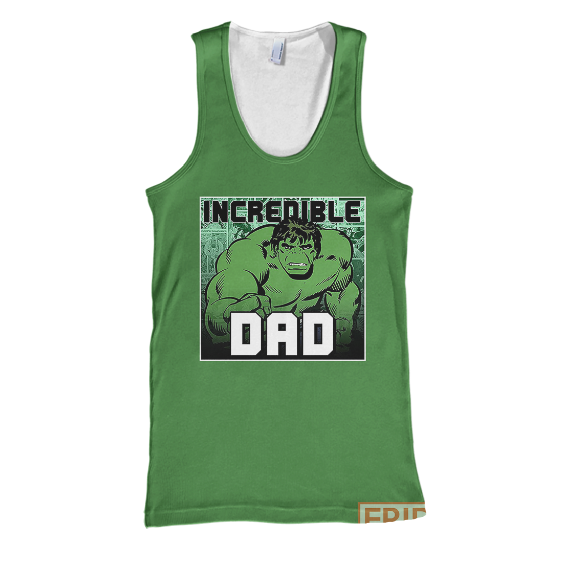 MV Hulk Hoodie TH Shirt - Incredible Dad T-shirt High Quality MV Hulk Shirt Sweater Tank