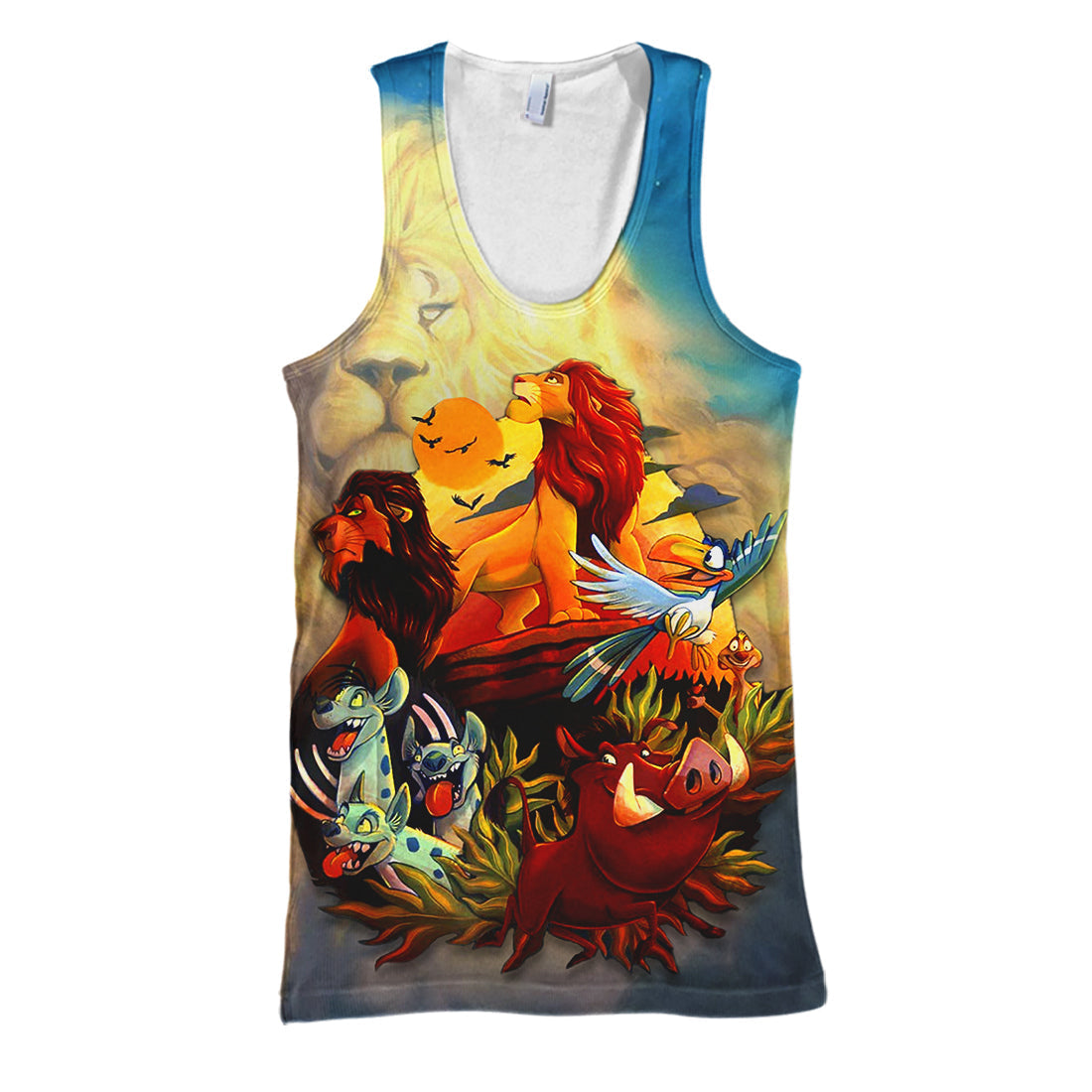 LK T-shirt 3D Print Lion King Main Cast Hoodie Amazing DN Hoodie Sweater Tank