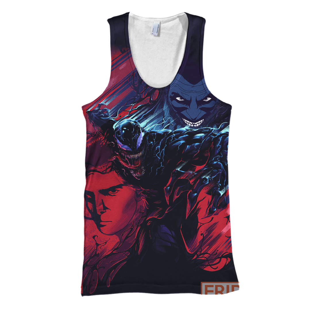 MV T-shirt Blue & Red - Venom T-shirt MV Venom Hoodie Sweater Tank 2026