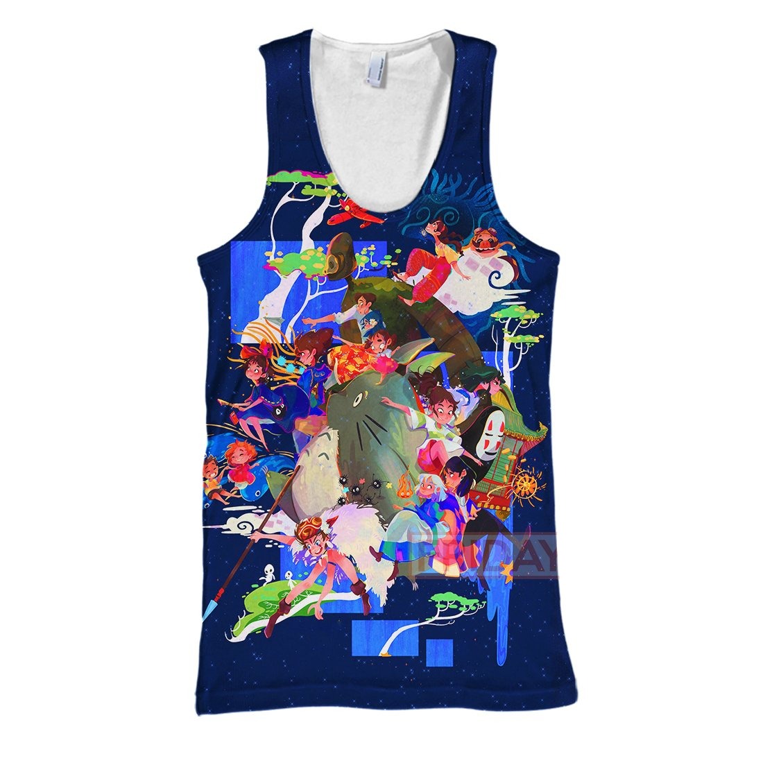S.Ghibli Hoodie SG S.Ghibli Japan Anime All Characters Chibi T-shirt Cute S.Ghibli Hoodie Sweater Tank
