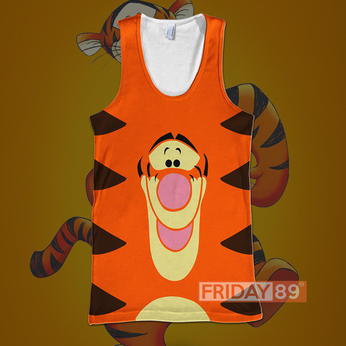 WTP T-shirt Tigger Winnie-the-pooh 3D Print T-shirt Cute High Quality DN Hoodie Sweater Tank