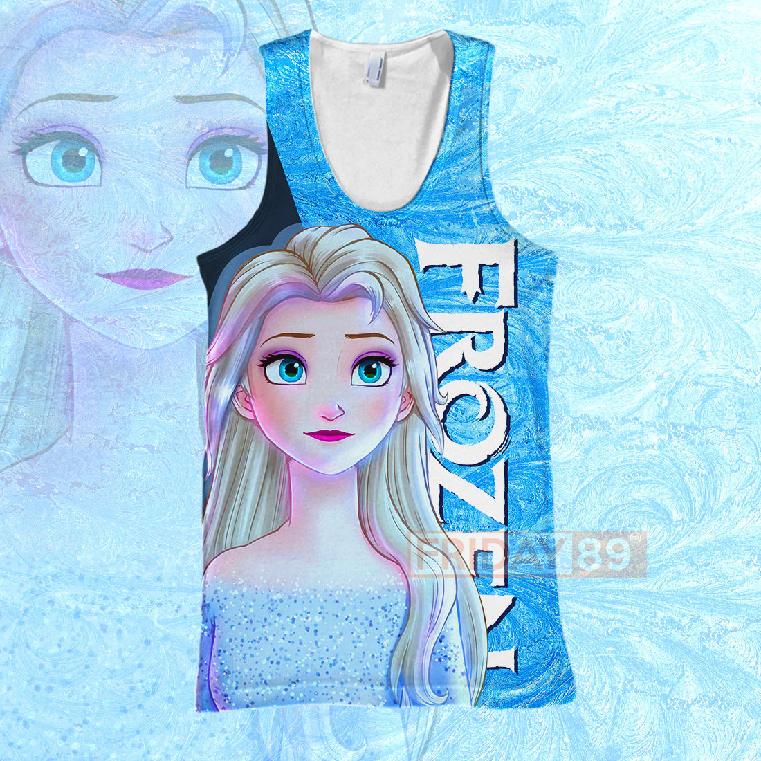 Frozen T-shirt Beauty Elsa Disney Princess Frozen 3D PRINT T-shirt Awesome DN Elsa Hoodie Sweater Tank