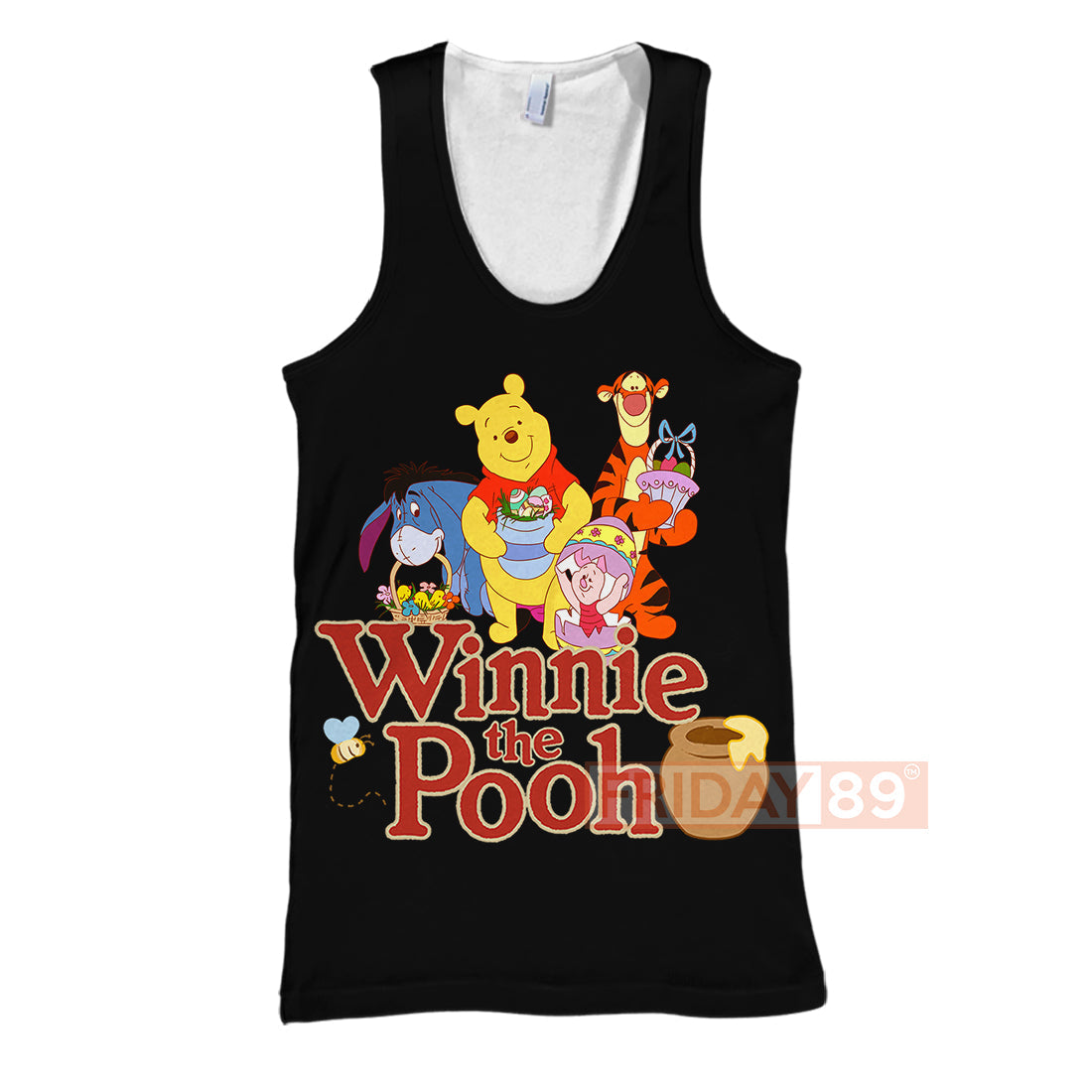 WTP T-shirt Winnie-the-Pooh and Friends Tigger Eeyore Piglet Cartoon 3D T-shirt DN Hoodie Sweater Tank