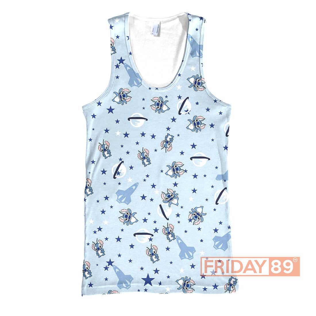 Stitch T-shirt Universe Adorable Blue T-shirt Hoodie