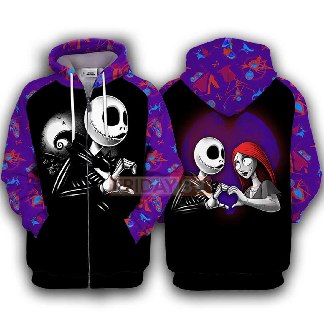 TNBC T-shirt Jack Nightmare Matching Couple T-shirt DN Hoodie Shirt