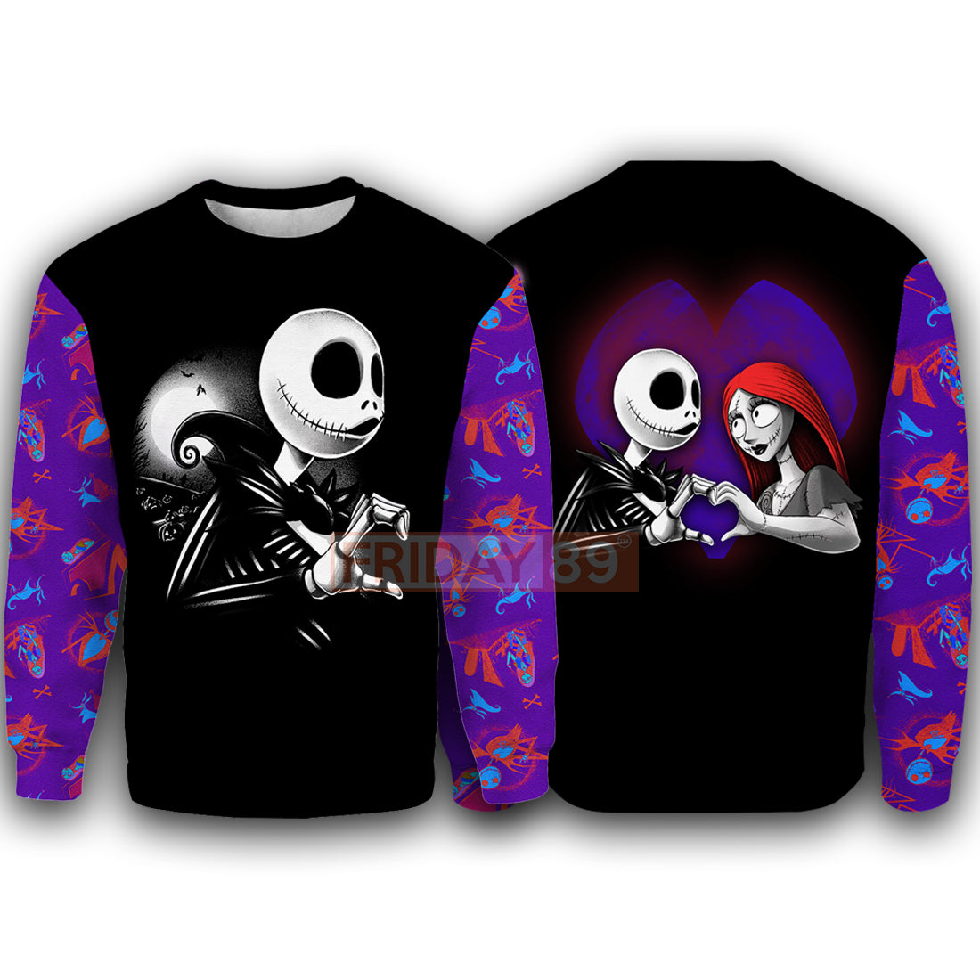 TNBC T-shirt Jack Nightmare Matching Couple T-shirt DN Hoodie Shirt