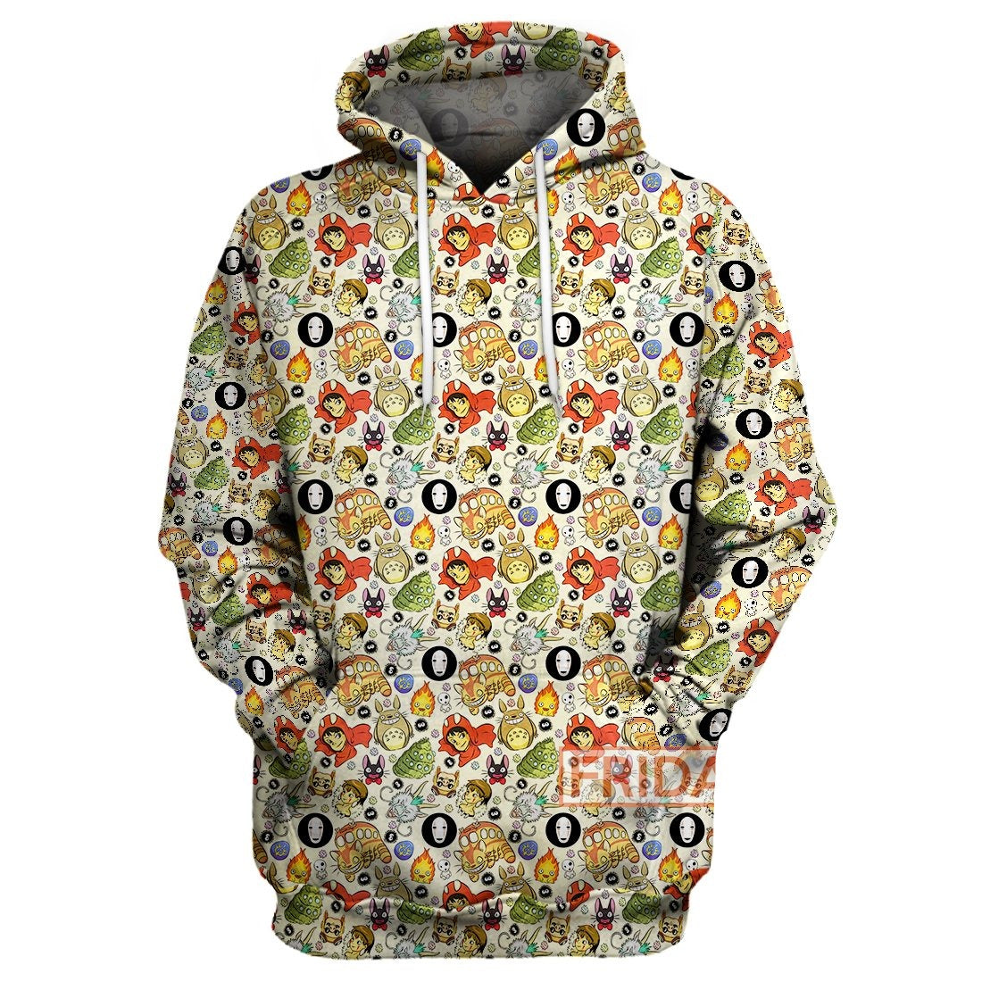 S.Ghibli Hoodie S.Ghibli All Characters Emoji Spirited Away Totoro T-shirt Amazing S.Ghibli Shirt Sweater Tank