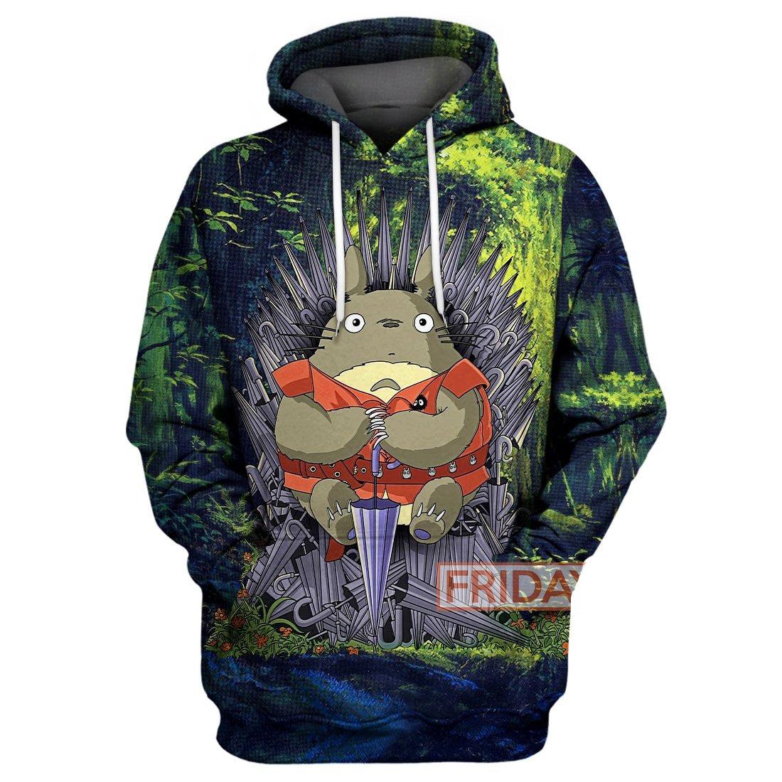 S.Ghibli Hoodie S.Ghibli Totoro GOT 3D Print T-shirt Cute High Quality S.Ghibli Totoro Hoodie Sweater Tank