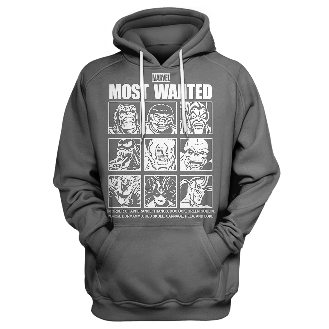 MV Hoodie Marvel Most Wanted 3D Print T-shirt MV Shirt Sweater Tank