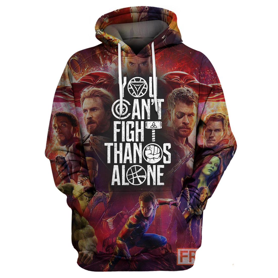 MV T-shirt You Can't Fight Thanos Alone T-shirt Awesome MV Hoodie Sweater Tank