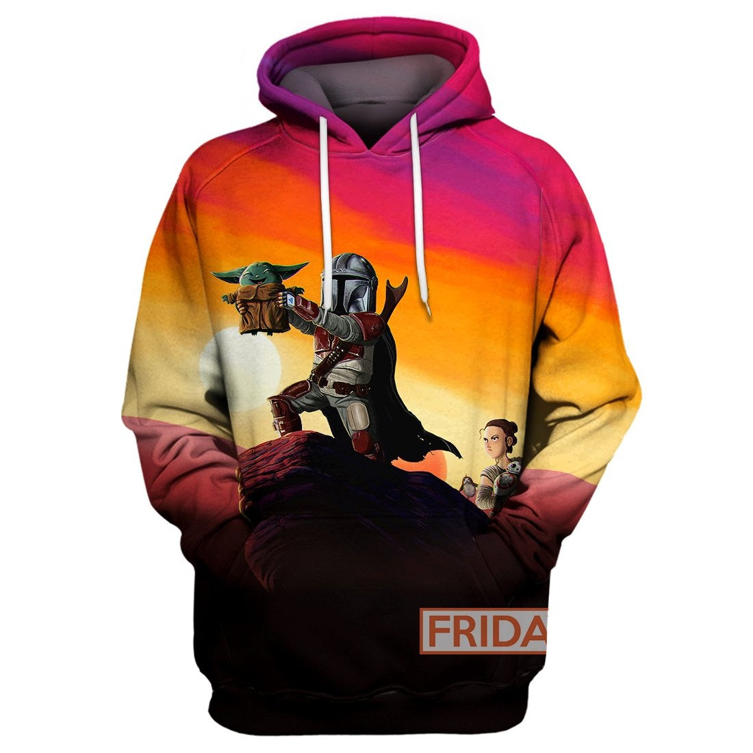 SW T-shirt King Baby Yoda - It's The Circle Of Life T-shirt Funny SW Hoodie Sweater Tank