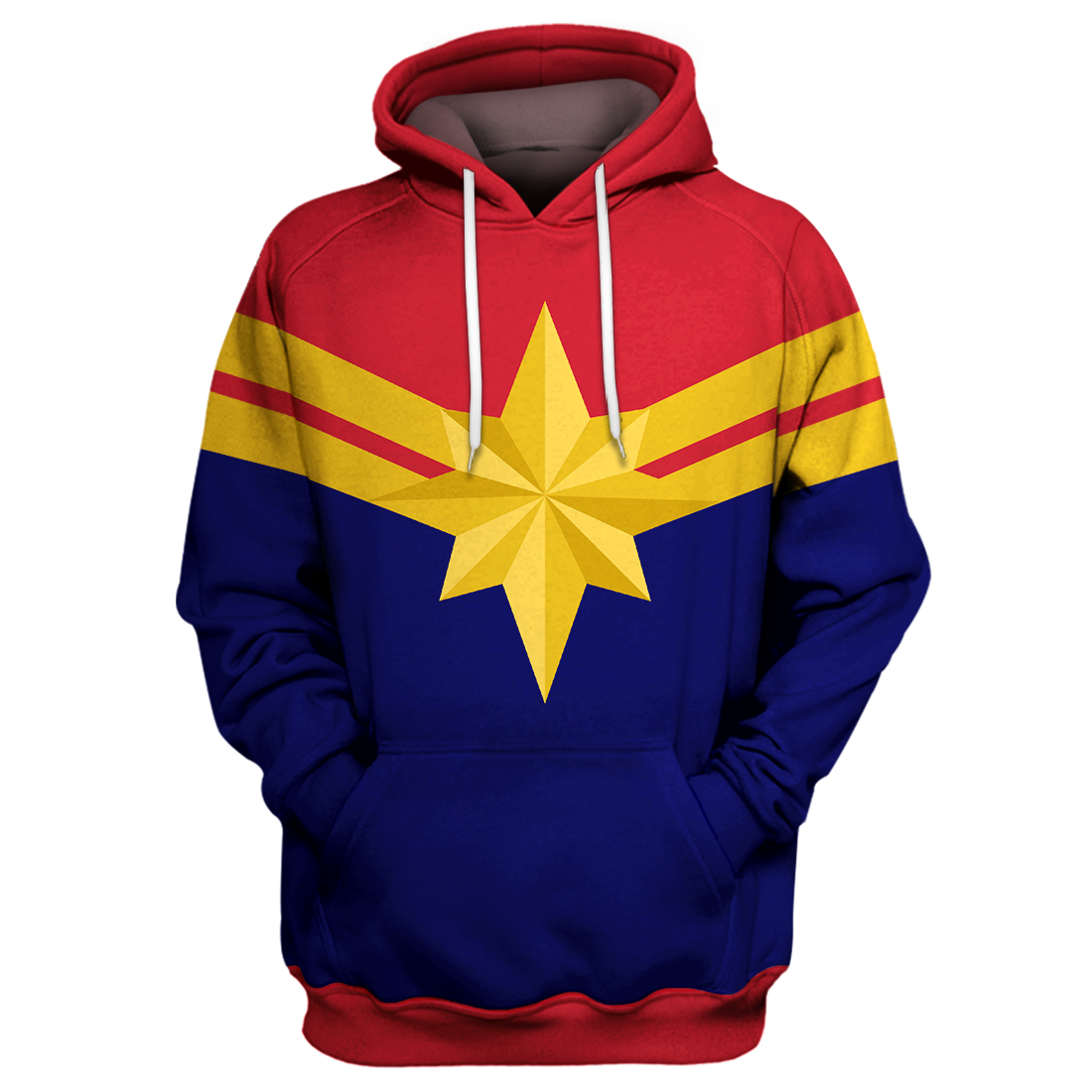 MV Hoodie Captain Marvel Tie 3D Print T-shirt Awesome MV Shirt Sweater Tank