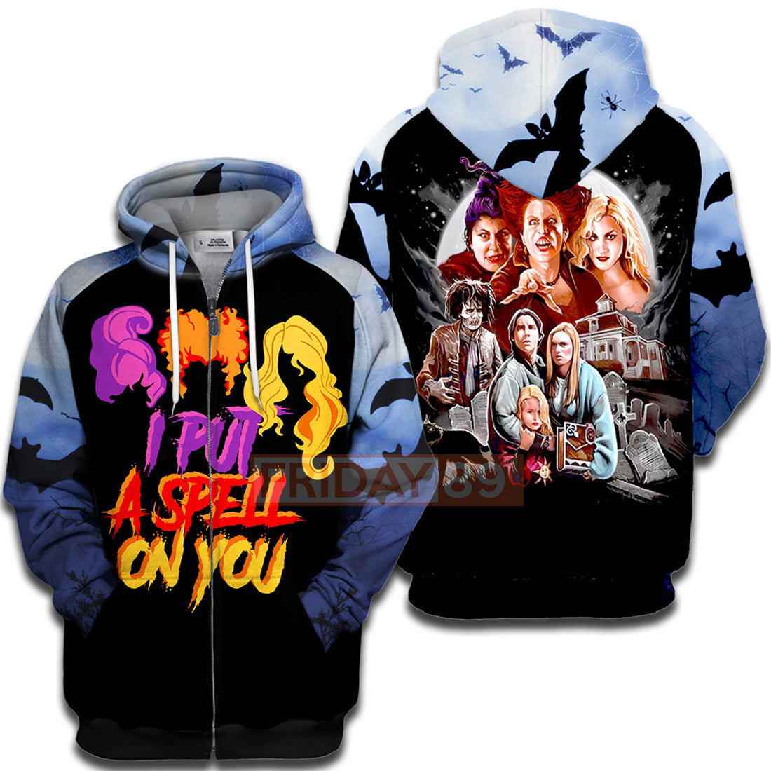 Hocus Pocus T-shirt I Put A Spell On You T-shirt Awesome DN Hoodie Sweater Tank