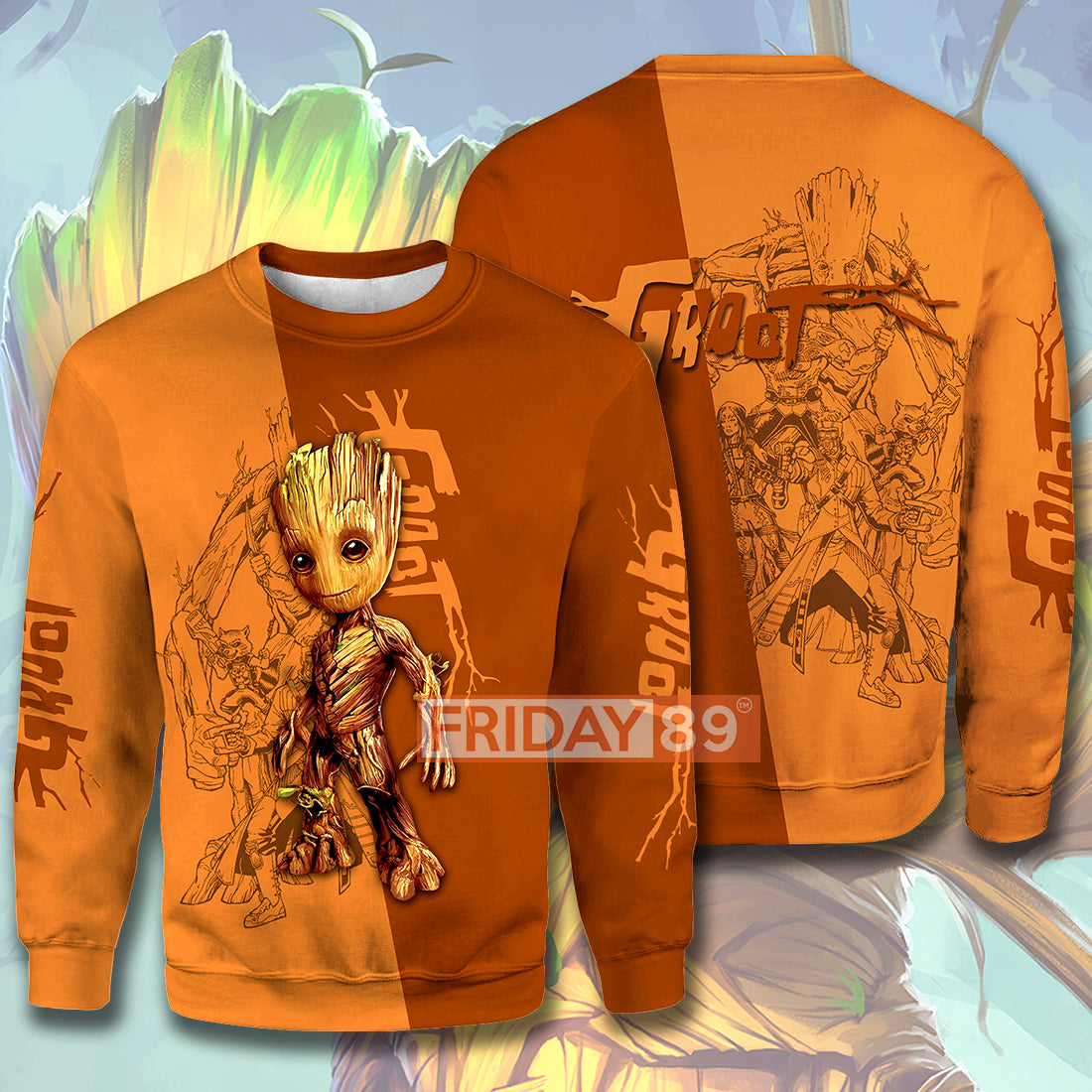 MV Hoodie GR Adorable Baby Guardians T-shirt Amazing High Quality MV Groot Shirt Sweater Tank 2023