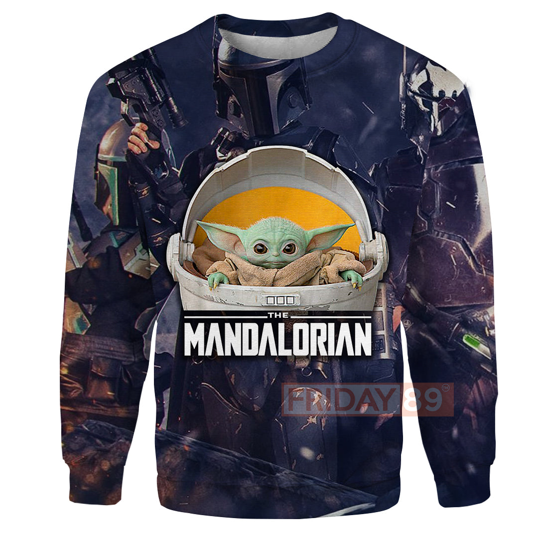 SW T-shirt SW The Child Floating Baby Yoda Mandalorian T-shirt Cute SW Hoodie Sweater Tank 2023