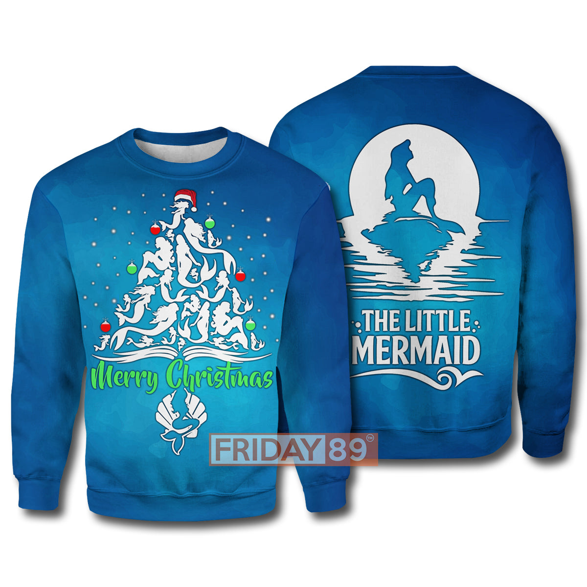 TLM T-shirt Mermaid Christmas Tree T-shirt Awesome DN Hoodie Sweater Tank