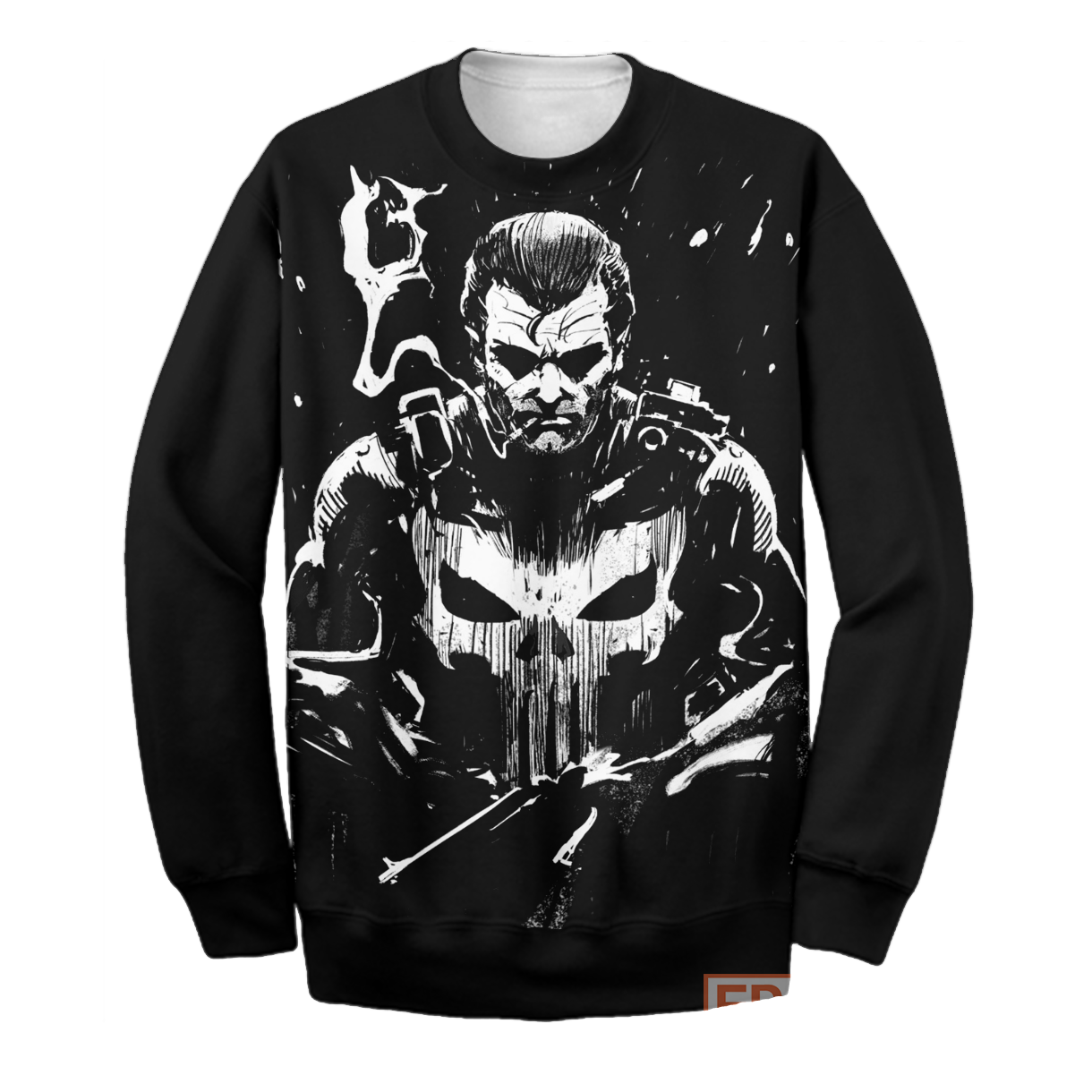 Punisher MV T-shirt Punisher Hoodie Black & White Punisher Shirt Black T-shirt Punisher MV Hoodie Sweater Tank 2024