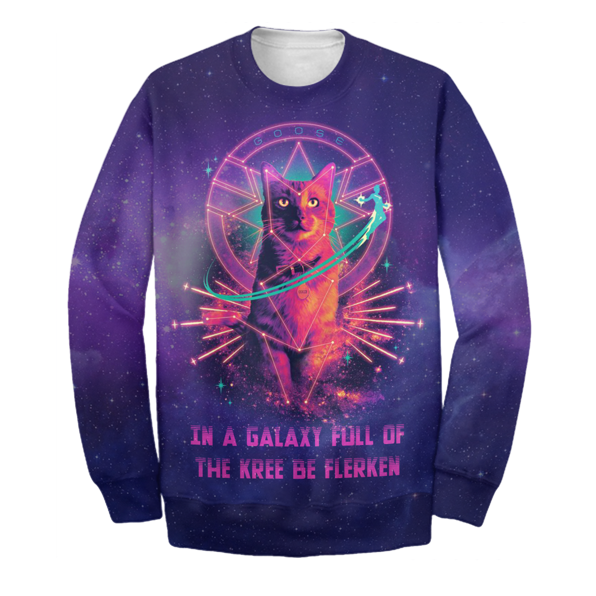 MV Hoodie In The Galaxy Full Of The Kree Be Flerken 3D Print T-shirt Awesome MV Hoodie Sweater Tank 2024