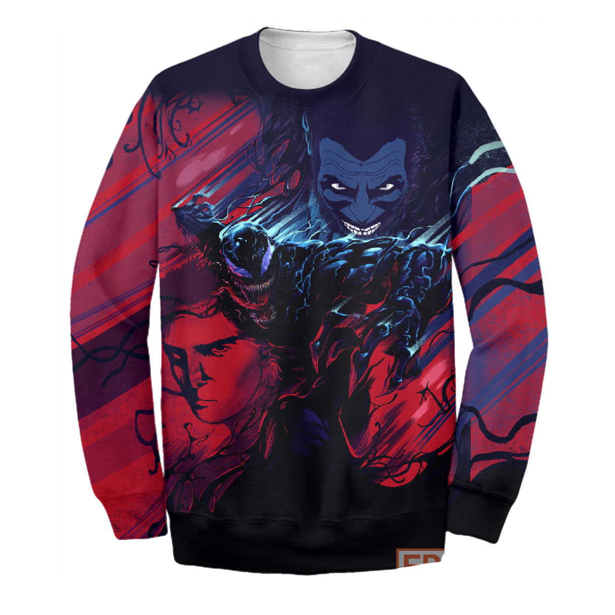 MV T-shirt Blue & Red - Venom T-shirt MV Venom Hoodie Sweater Tank 2024