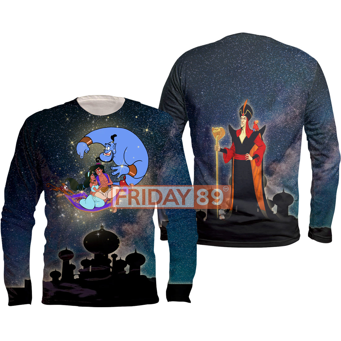 Aladdin T-shirt Aladdin 3D Print T-shirt High Quality DN Hoodie Sweater Tank