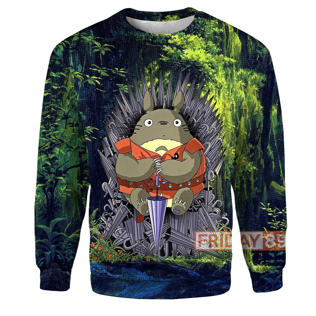 S.Ghibli Hoodie S.Ghibli Totoro GOT 3D Print T-shirt Cute High Quality S.Ghibli Totoro Hoodie Sweater Tank
