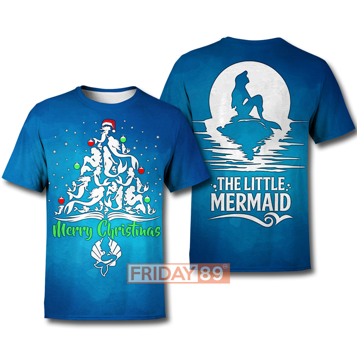 TLM T-shirt Mermaid Christmas Tree T-shirt Awesome DN Hoodie Sweater Tank