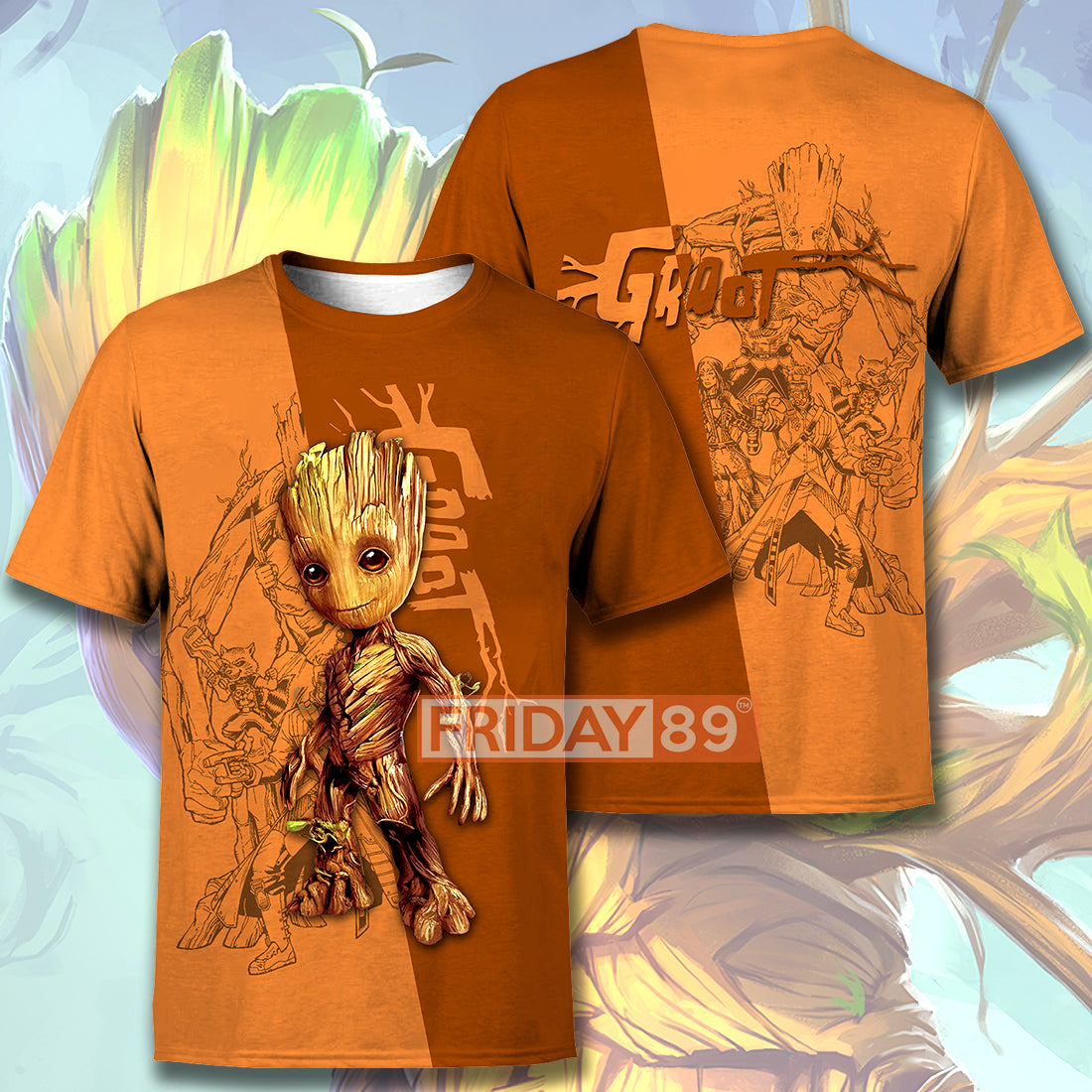 MV Hoodie GR Adorable Baby Guardians T-shirt Amazing High Quality MV Groot Shirt Sweater Tank 2025