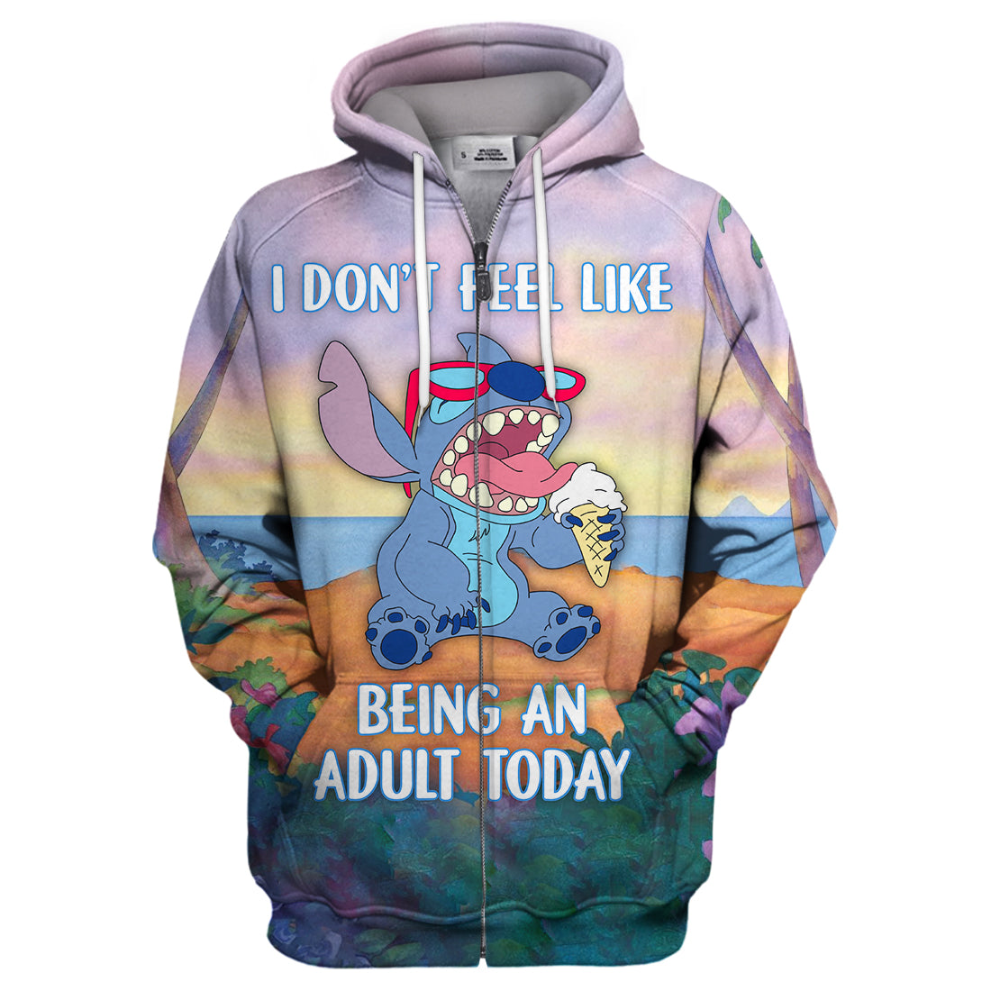 Stitch T-shirt Don't Feel Like Being An T-shirt DN Hoodie Sweater Tank
