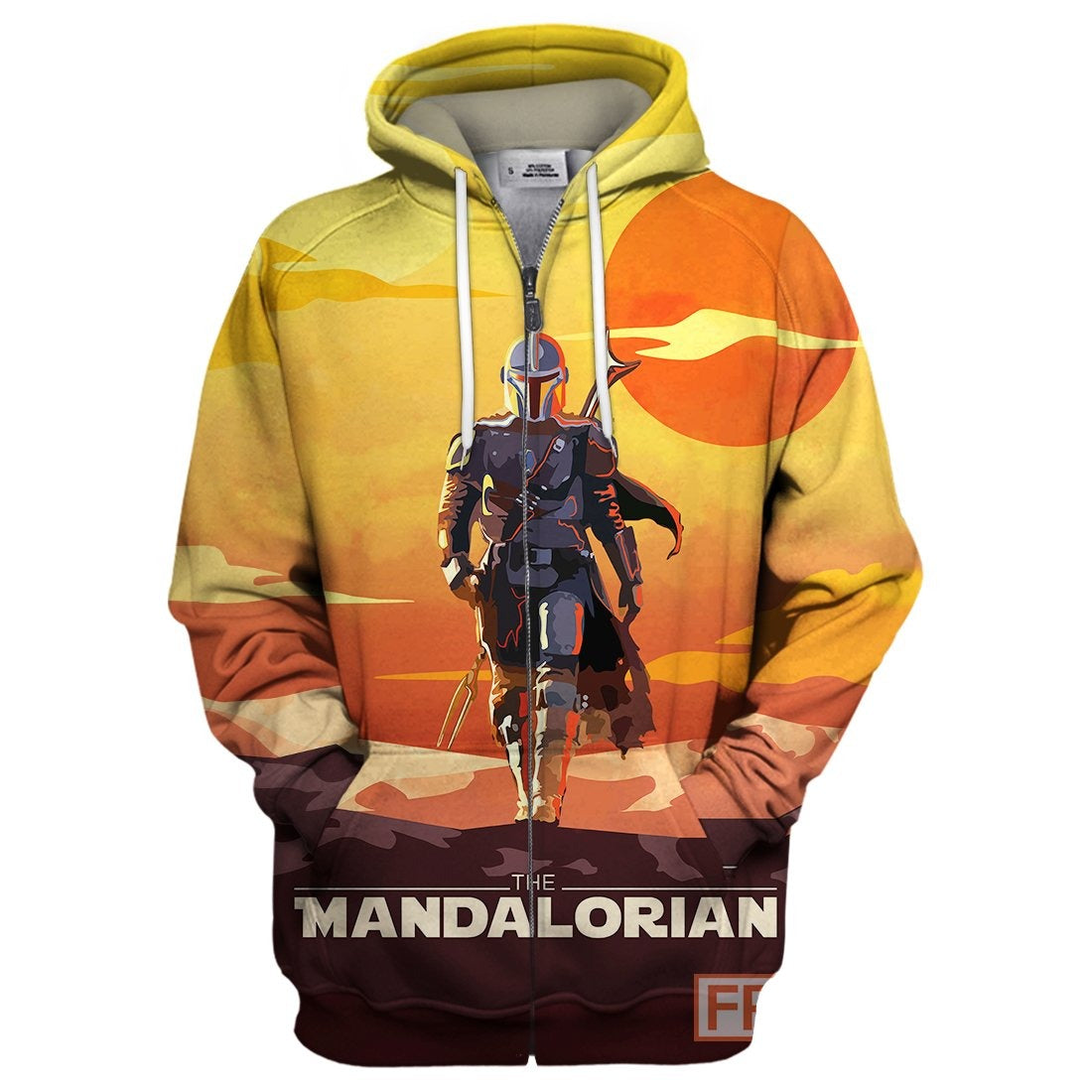 SW T-shirt The Mandalorian Walking In The Sun 3D Print T-shirt SW Hoodie Sweater Tank 2026