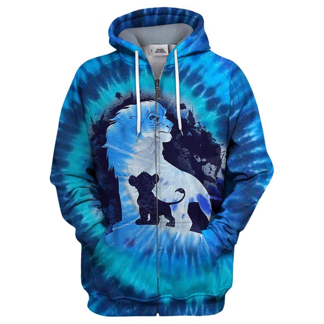 LK T-shirt Lion King Tie Dye T-shirt High Quality DN Hoodie Sweater Tank