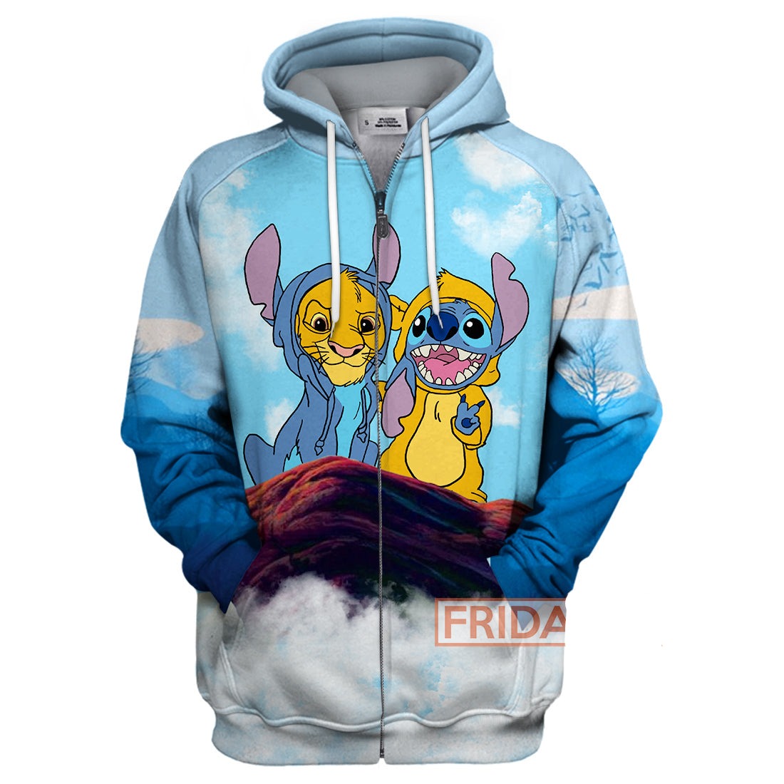 Stitch LK T-shirt Stitch And Simba T-shirt Amazing DN Hoodie Sweater Tank