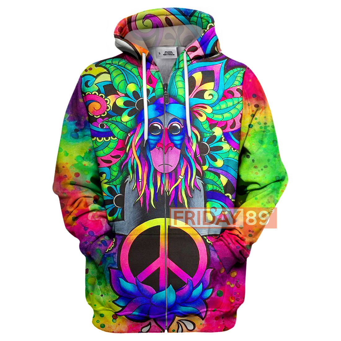LK T-shirt New Rafiki Peace Symbol T-shirt Awesome DN Hoodie Sweater Tank