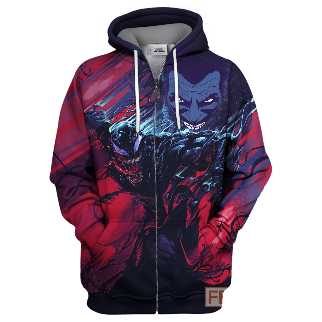 MV T-shirt Blue & Red - Venom T-shirt MV Venom Hoodie Sweater Tank 2023
