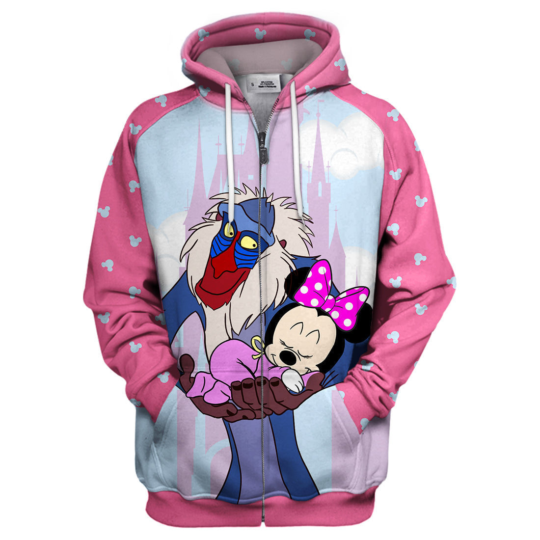 LK T-shirt 3D Print Rafiki Hug Mnie - Mkey M T-shirt Amazing DN Hoodie Sweater Tank