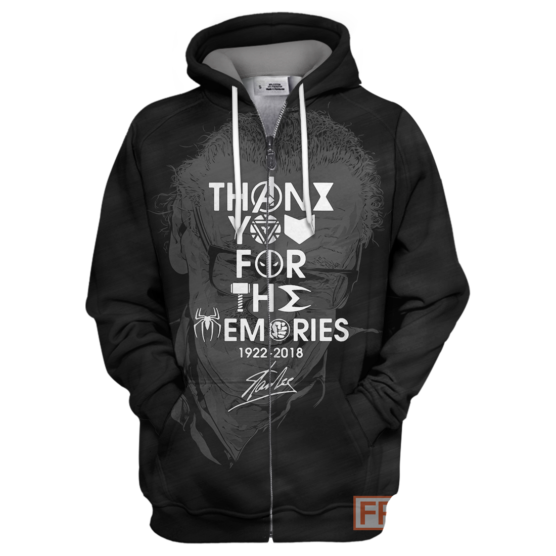 MV Stan Lee Hoodie SL Shirt - Thank You For The Memories T-shirt MV Stan Lee Shirt Sweatshirt Tank 2023