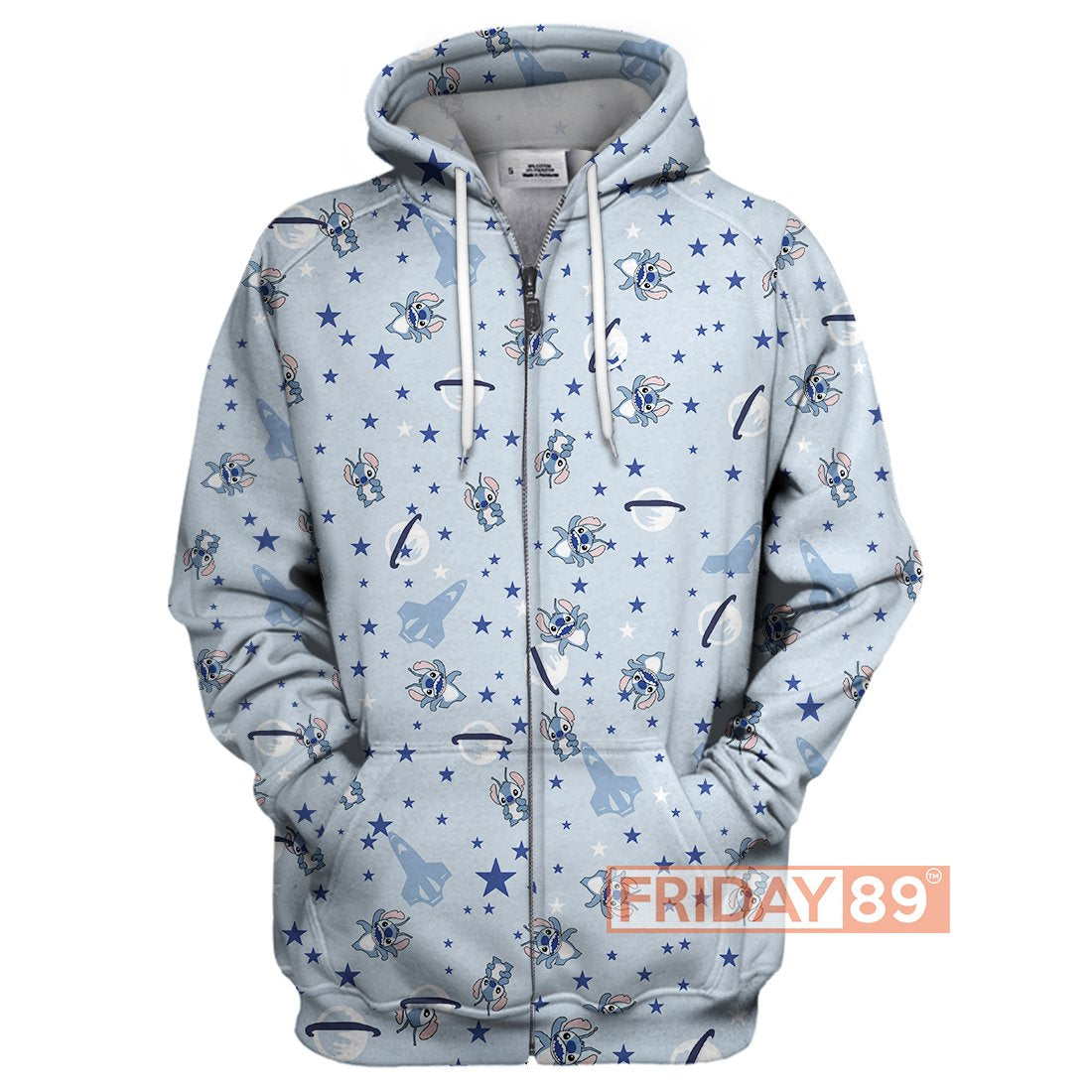 Stitch T-shirt Universe Adorable Blue T-shirt Hoodie