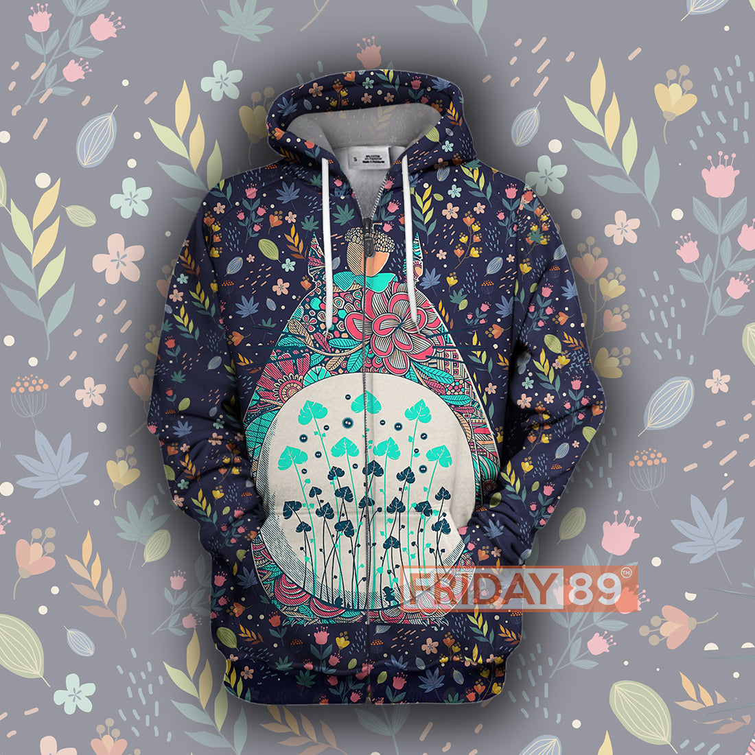 S.Ghibli Hoodie S.Ghibli My Neighbor Floral Pattern 3D Print T-shirt Awesome S.Ghibli Totoro Hoodie Sweater Tank