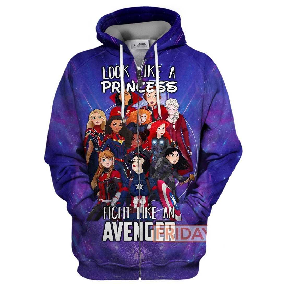 DN T-shirt Look Like A Princess Fight Like An AVs T-shirt Amazing DN Hoodie Sweater Tank
