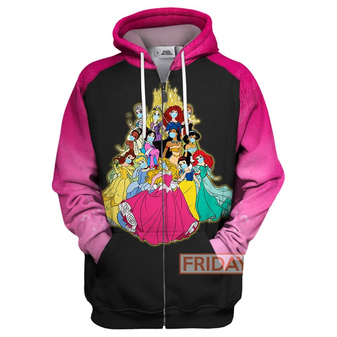 Quarantine DN T-shirt Princess Quarantine 3D Print T-shirt Funny DN Hoodie Sweater Tank