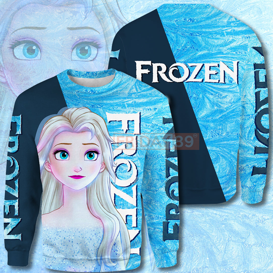 Frozen T-shirt Beauty Elsa Disney Princess Frozen 3D PRINT T-shirt Awesome DN Elsa Hoodie Sweater Tank