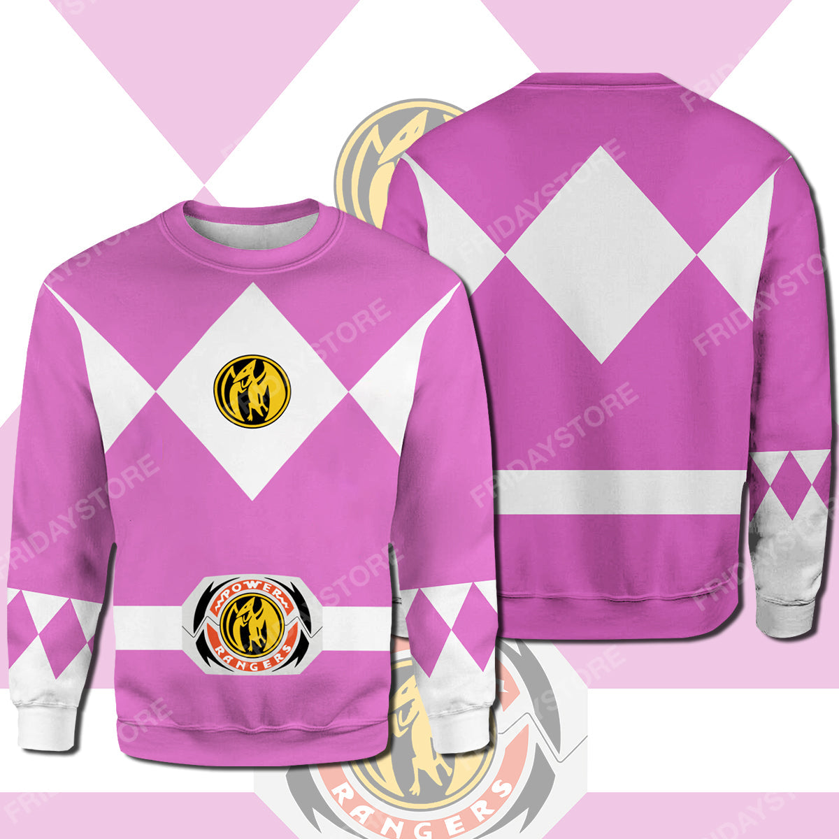 Power Ranger T-shirt Pink Power Ranger Costume T-shirt Awesome Power Ranger Hoodie Sweater Tank 2023