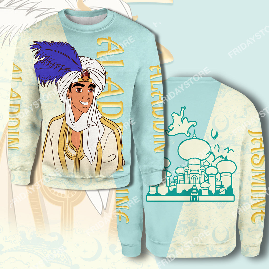 DN T-shirt Aladdin Couple T-shirt Awesome High Quality DN Aladdin Hoodie Shirt Sweater Tank