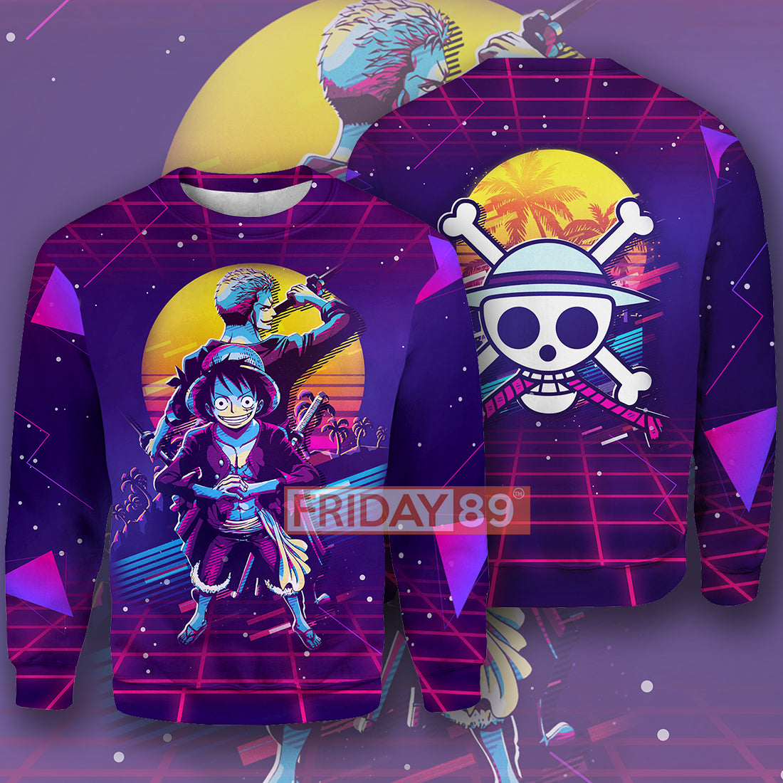 One Piece T-shirt Anime One Piece Manga Retro 80s T-shirt Cool One Piece Hoodie Sweater Tank 2024