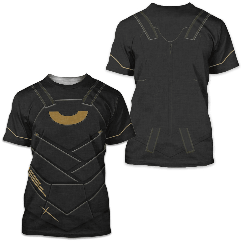Loki T-Shirt Sylvie Laufeydottir Suit Costume T-Shirt Black Unisex - Trendy Gift For Men & Women