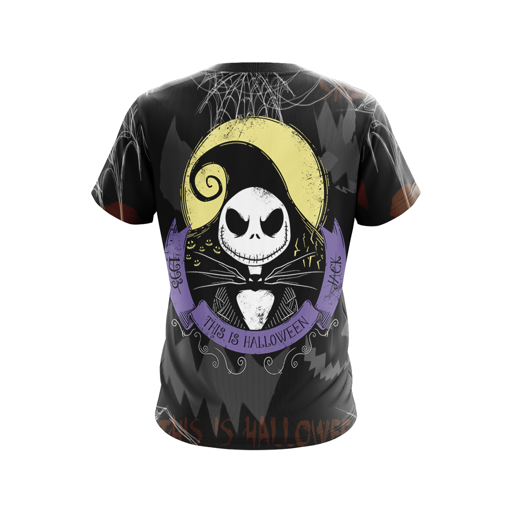 TNBC T-shirt The Nightmare 1993 This Is Halloween Black Shirt