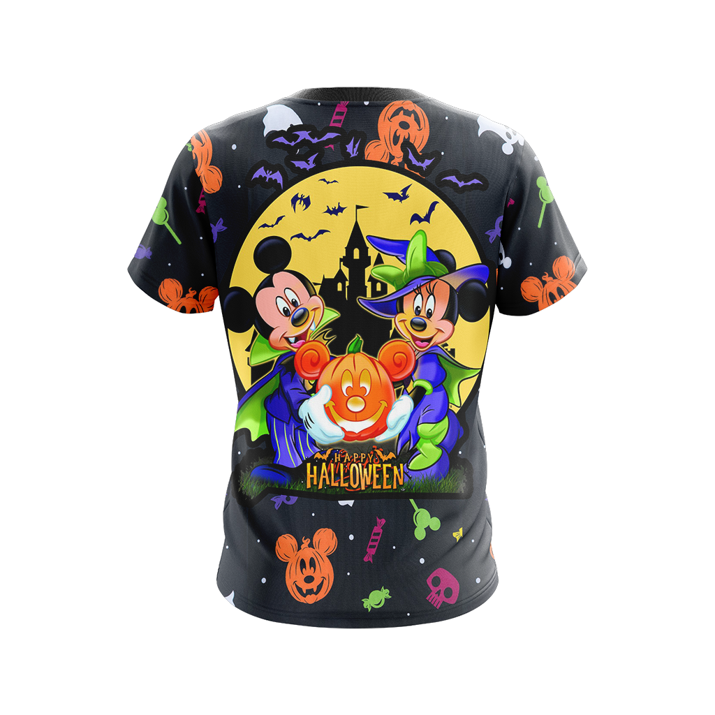 DN Shirt Happy Halloween MN Black Shirt MN Shirt