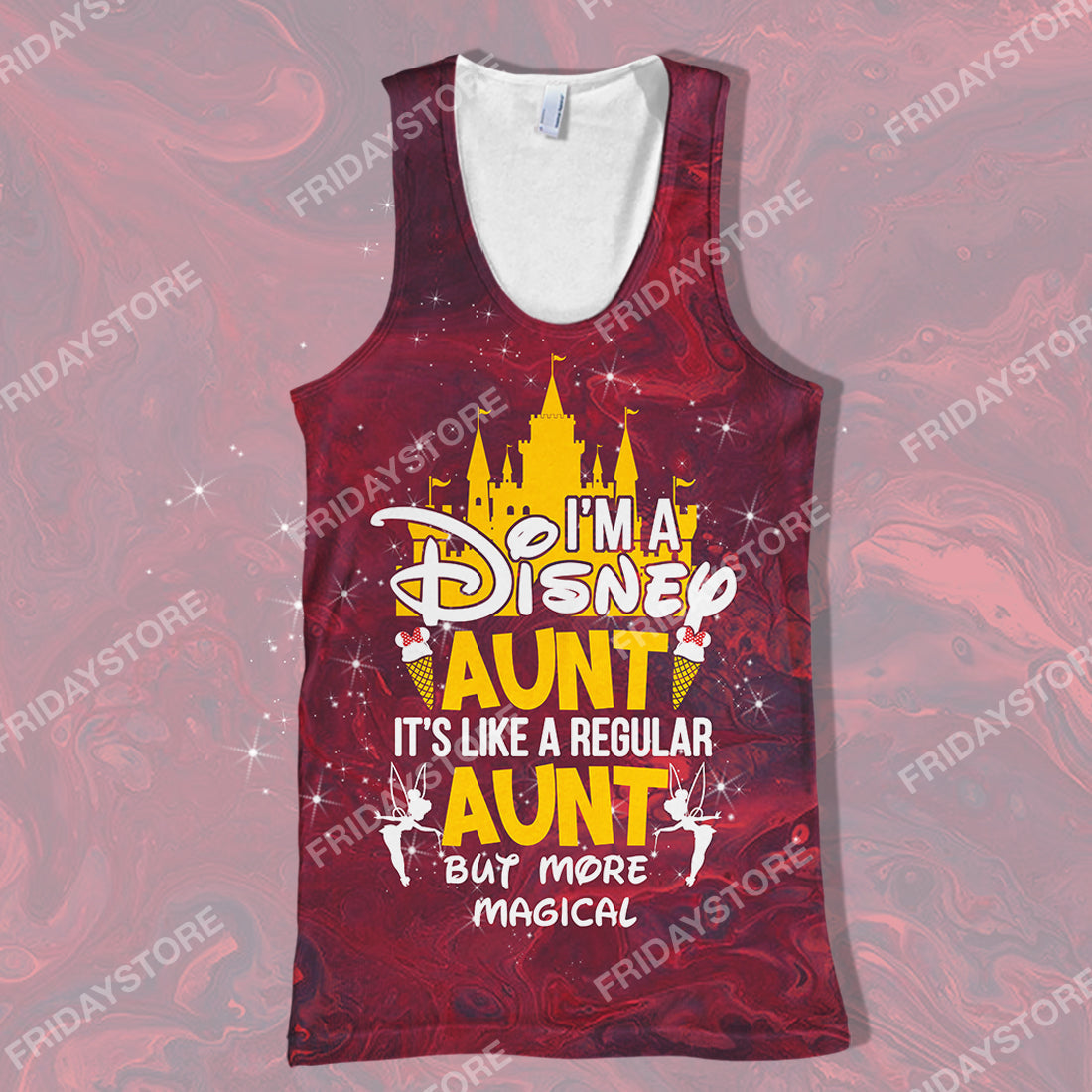 DN T-shirt Hoodie DN Aunt It's Like A Regular Aunt But More Magical Quote T-shirt Cute Aunt Tshirt Hoodie Sweater Tank