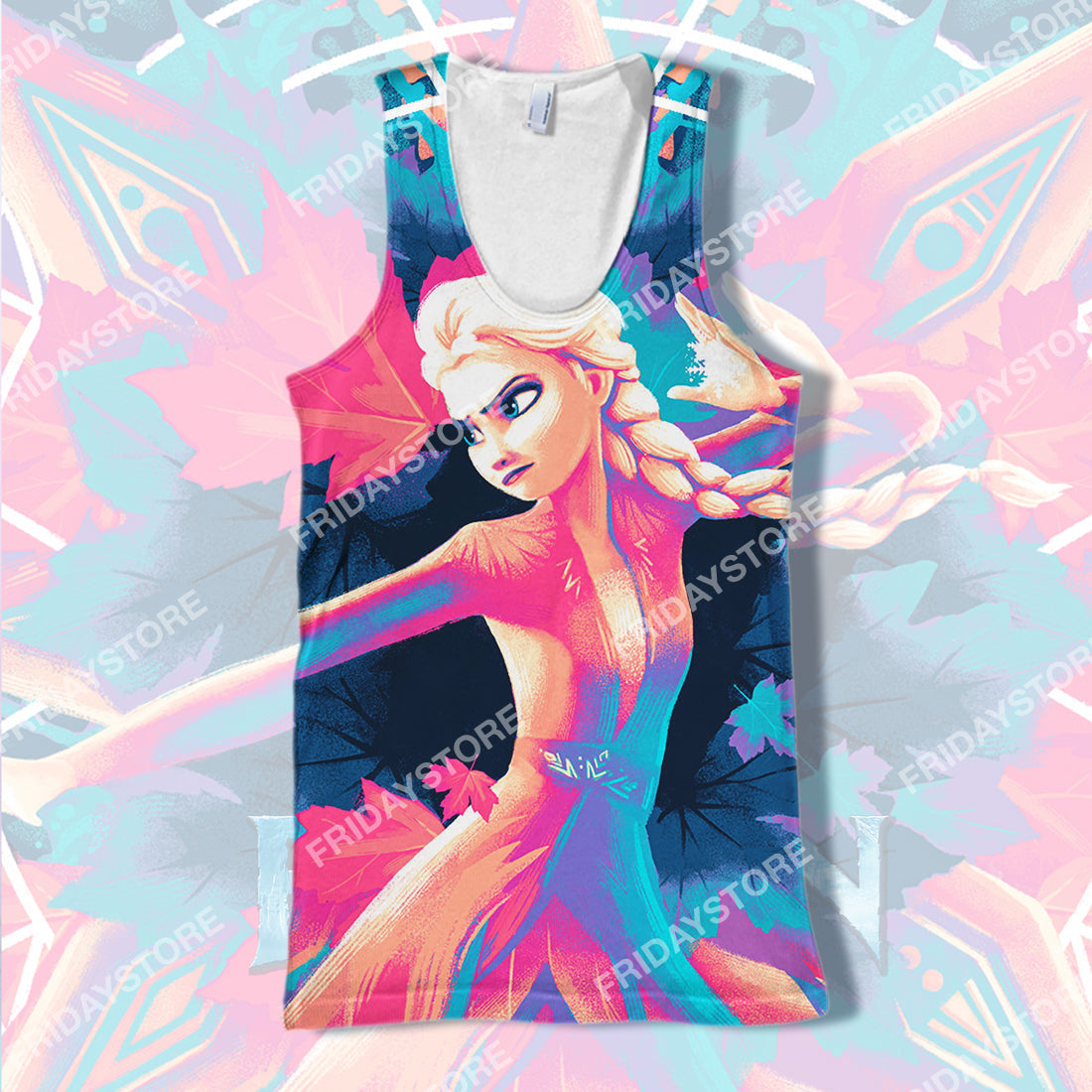 DN T-shirt Elsa And The Four Elemental Spirits T-shirt Awesome DN Frozen Hoodie Sweater Tank Elsa Hoodie Apparel