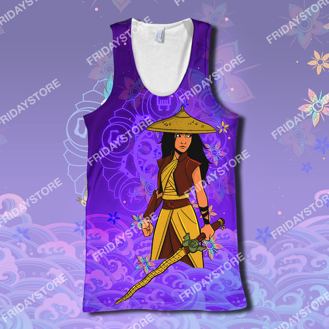 DN T-shirt Princess And The Last Dragon T-shirt Awesome High Quality DN Shirt Sweater Tank