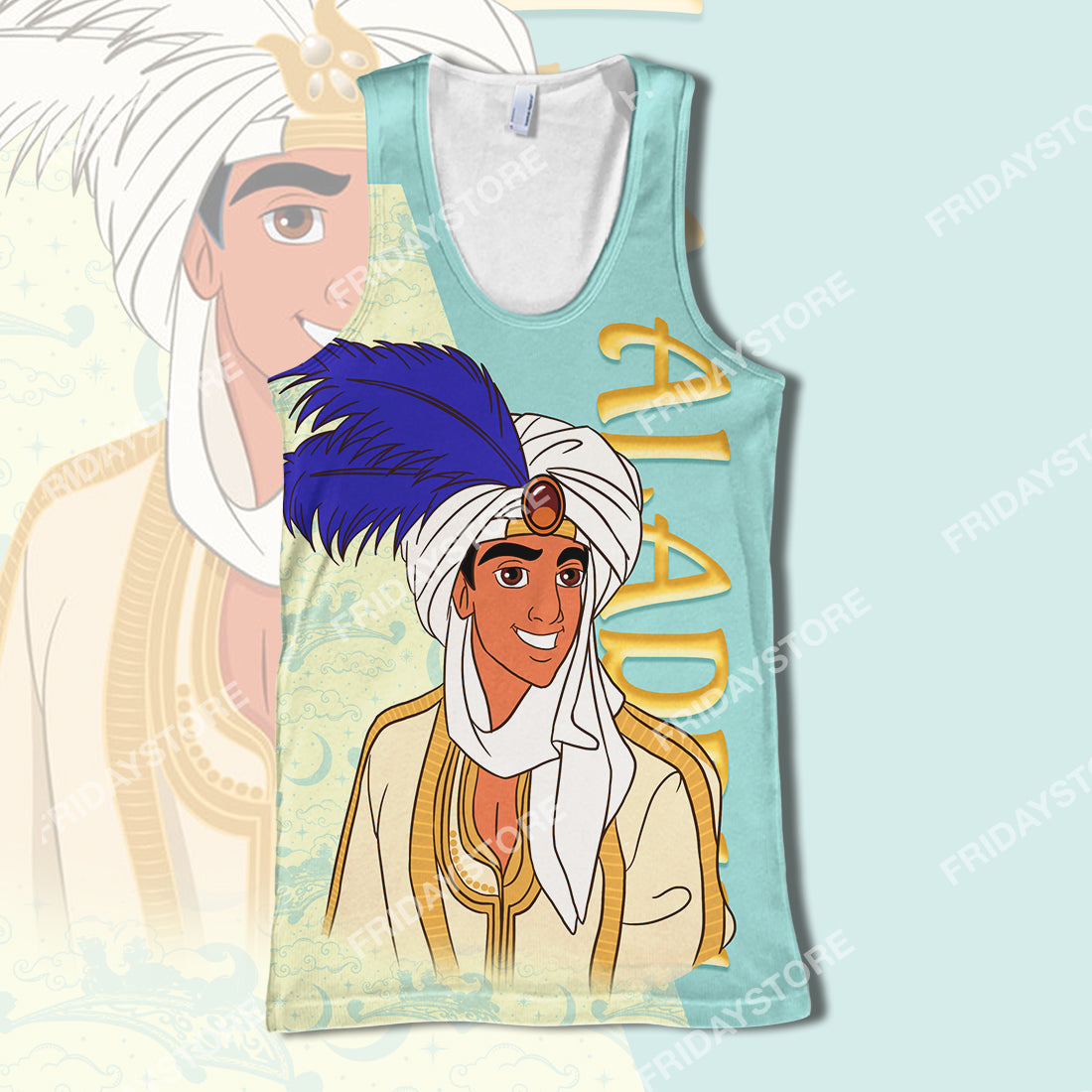 DN T-shirt Aladdin Couple T-shirt Awesome High Quality DN Aladdin Hoodie Shirt Sweater Tank